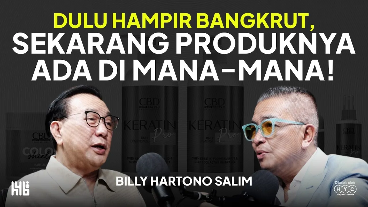 Billy Hartono Salim: Meninggalkan Dunia Auditor dan Terjun ke Beauty Business | Helmy Yahya Bicara