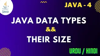 Data Types and their Size bool int float double java Jawad Aslam