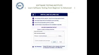 How to Install Java Eclipse IDE Selenium WebDriver Complete Setup Selenium Tutorial