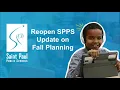 SPPS Virtual Family Meeting on Fall Reopening