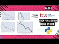Stock Market Charts with mplfinance Library python 2024 TCS stock