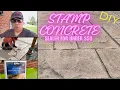 Behr Concrete Sealer Wet Look Sealed my stamped concrete for under 50