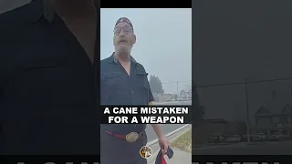 His White Cane Looked Like a Gun They Arrested Him Anyway