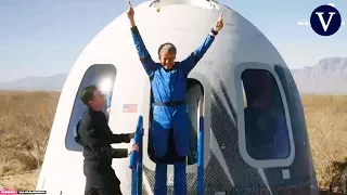 The sequence of Jesús Calleja's trip to space