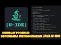 Cara Membuat Program Sederhana di Android dengan Java N-ide Menggunakan Percabangan if else if