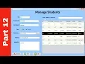 JAVA - Student Information System Project In Java Using NetBeans With Source Code Part 12
