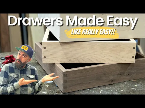 Download MP3 Cabinet Drawers Made Easy || Build Furniture The Easy Way