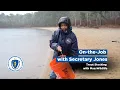 On-the-Job with Secretary Jones Trout Stocking with MassWildlife