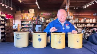 Larry s Jugs Shop talk Minn Stoneware salt Glaze 2 gallon crocks