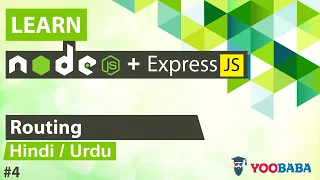 ExpressJS Routing Tutorial in Hindi Urdu
