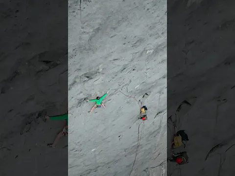 Free Solo of The Fish by Hansjörg Auer | Adam Ondra #rockclimbing