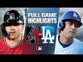 D-BACKS vs DODGERS Full Game Highlights July 10 2026 MLB Season