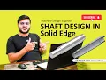 Revolve cut By Using Revolve Cut Command in Solid Edge