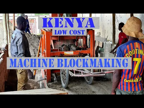 Download MP3 Easy Made Low-Cost Concrete Hollow Blocks Machine  # Kenya, East Africa.