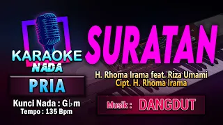 suratan karaoke nada pria cowok lagu dangdut h rhoma irama feat riza umami