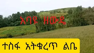 ተስፋ አትቁረጥ ልቤ አባዩ ዘውዴ Lebe Tesfa Atkuret Abayu Zewude 