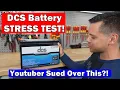 DCS battery Youtuber Sued for Reviewing this Battery Let s Test It