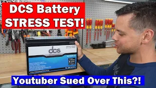 DCS battery Youtuber Sued for Reviewing this Battery Let s Test It