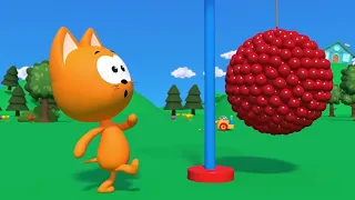 Download Learn numbers with a balls game - Meow Meow Kote Kitty cartoons for Kids MP3