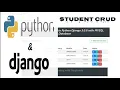 Python Framework Django Student Complete CRUD 2020 Free Source Code