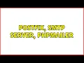 Postfix SMTP Server PHPMailer 3 Solutions