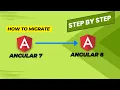 Angular 7 to Angular 8 Application Migration Angular 8 upgrade steps