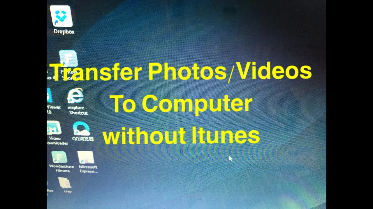 Best Way to Transfer Photos from PC/Mac to  iPhones/iPads without iTunes
