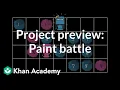 Project Paint battle Intro to CS - Python Khan Academy