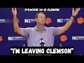 Dabo Swinney RESIGNS from Clemson after 1-3 start - Post Game Interview