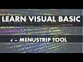 Learn Visual Basic How To use the MenuStrip in vb net