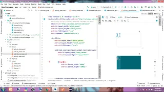Android Studio HorizontalScrollView and ScrollView 2021