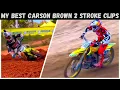 Lagu BEST 2 STROKE RIDER EVER?!  Carson Brown WIDE OPEN at Washougal, Glen Helen, Daytona \u0026 More