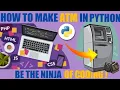 How to make ATM in python Learn Python ll Python project ll
