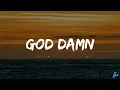 Badshah X Karan Aujla - God Damn (Lyrics Video) | Hiten | Ek THA RAJA Lyrical punjab