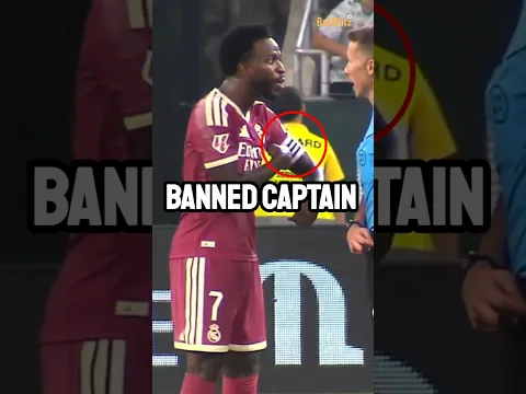 Madrid ban Vini from being captain again!😭☠️