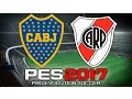 Pro Evolution Soccer 2017 Bombonera - Boca Jrs. vs River Plate (1080p 60fps)