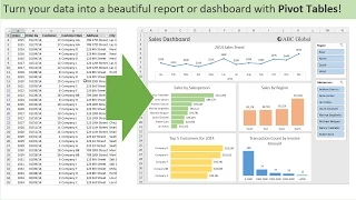 Download Introduction to Pivot Tables, Charts, and Dashboards in Excel (Part 1) MP3
