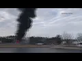 I-85 fire near Atlanta causes secondary explosion Oh my God something just blew up