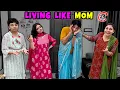 Download Lagu LIVING LIKE MOM | Following Mumma's routine for 24 Hours | Aayu and Pihu Show