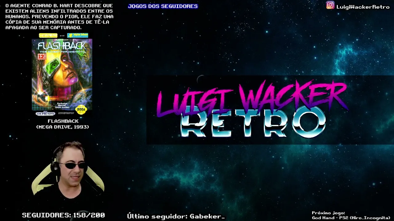 Flashback (Mega Drive) - 4° Dia (Jogos dos Seguidores)