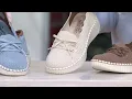 Skechers Wilshire Blvd Scalloped Knit Loafers - Knit Sail on QVC