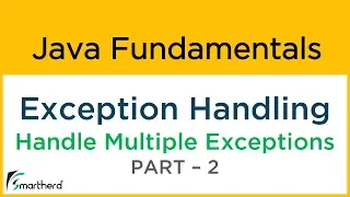Java Exception Handling Handle Multiple Exceptions Java Tutorial 2