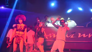 official bad gyal dydy and ayo jay performing live at dj norie 