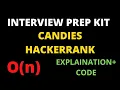 Candies Hackerrank Solution
