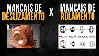 Principais diferenças entre mancais de deslizamento e mancais de rolamento