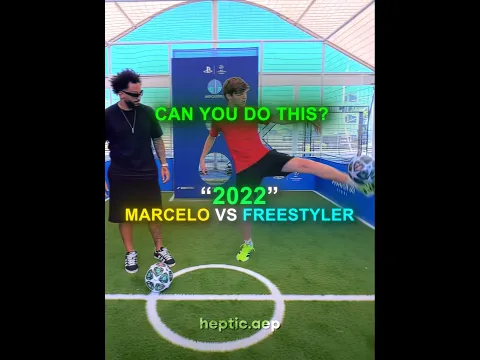 Neymar,Marcelo & Mbappe Vs Roberto Carlos Freestyle Skills ☠️🔥