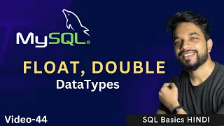 - 44 MySQL DataTypes