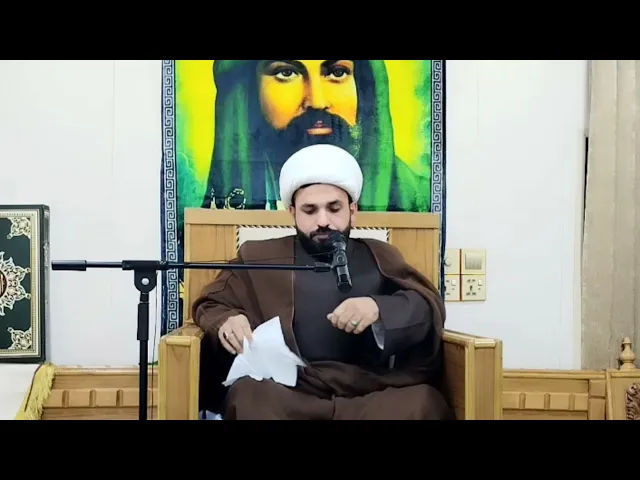 ⁣محاضرة الشيخ محمد تقي المنصوري نعي حزين.