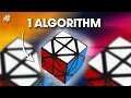 How to solve the HELICOPTER CUBE with 1 ALGORITHM