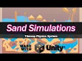 I Made a Sand Simulation with Water - Unity Tilemap Physics System